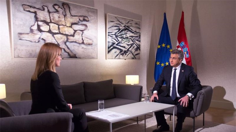 Predsjednik Vlade u Dnevniku HTV-a: Do 1. svibnja bi trebalo stići ukupno oko milijun doza cjepiva